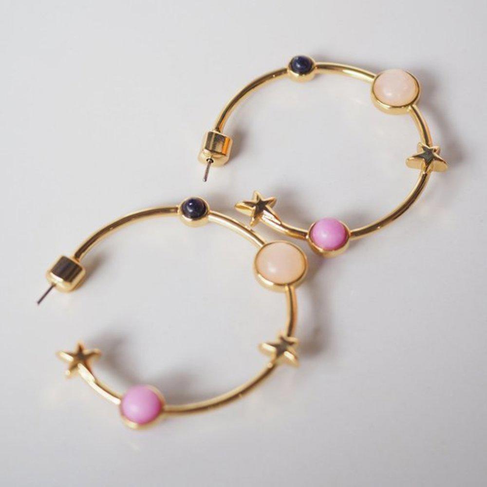 Kate Spade On the Rocks Hoops Earrings - Picture 10 of 13